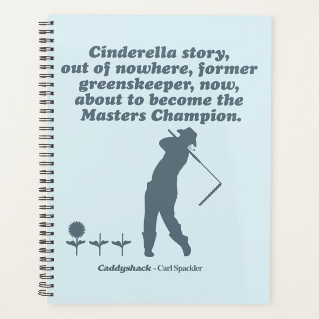 Caddyshack | Cindrella Story Planer (Vorderseite)