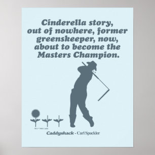 Caddyshack Cindrella Story Poster