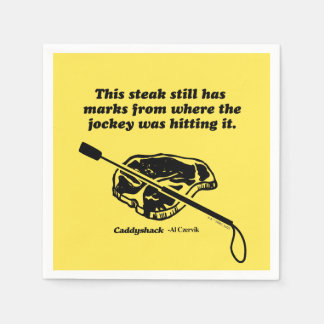 Caddyshack | Dieser Steak hat immer noch Markierun Serviette