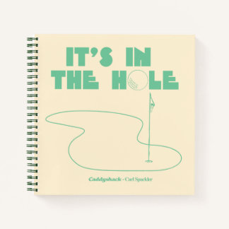 Caddyshack | Es ist im Loch Notizbuch
