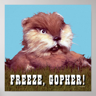 Caddyshack   Freeze, Gopher! Poster