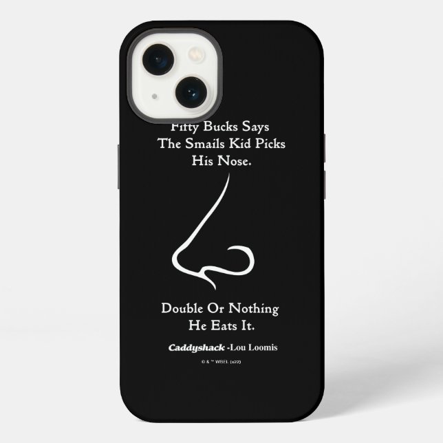 Caddyshack | Fünfzig Dollar wetten iPhone Hülle (Rückseite)