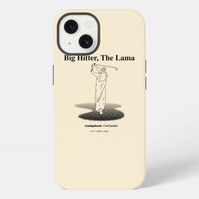 Caddyshack | Großer Hitter, der Lama iPhone Hülle (Rückseite)