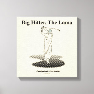 Caddyshack   Großer Hitter, der Lama Leinwanddruck