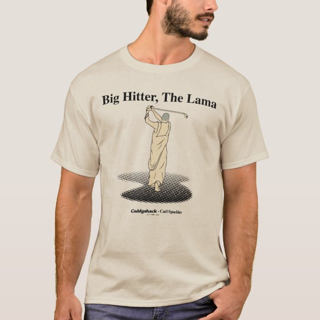 Caddyshack | Großer Hitter, der Lama T-Shirt (Vorderseite)