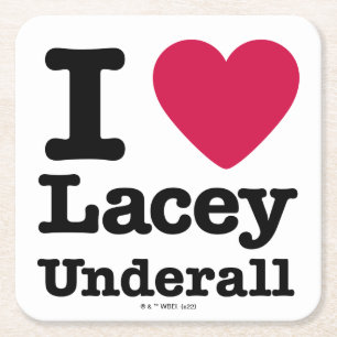 Caddyshack   I Liebe Lacey Underall Rechteckiger Pappuntersetzer