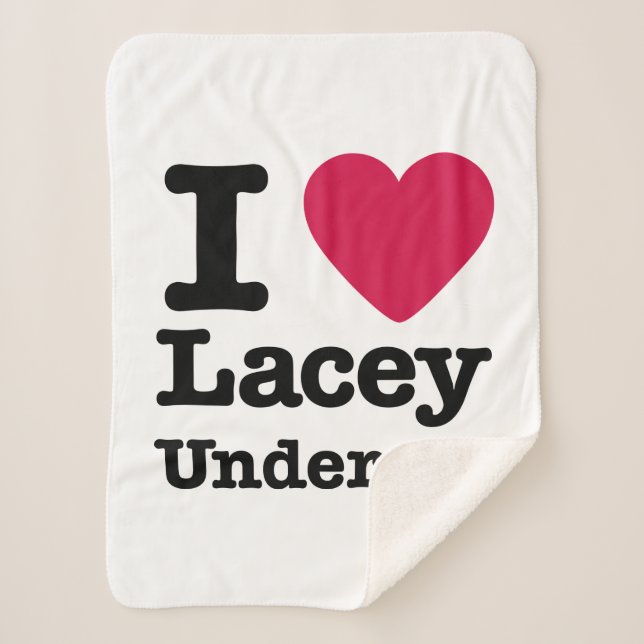 Caddyshack | I Liebe Lacey Underall Sherpadecke (Vorderseite)