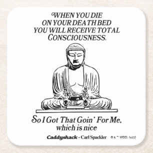 Caddyshack ich Got, dass für mich Rechteckiger Pappuntersetzer
