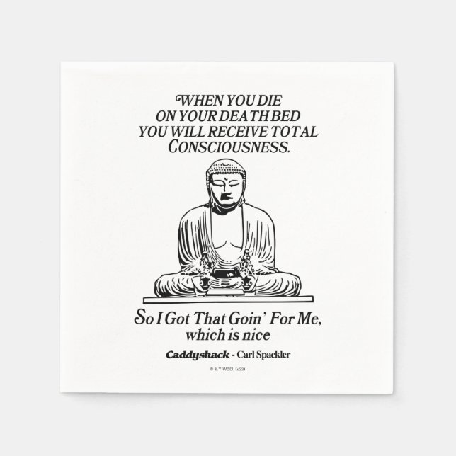 Caddyshack ich Got, dass für mich Serviette (Vorderseite)