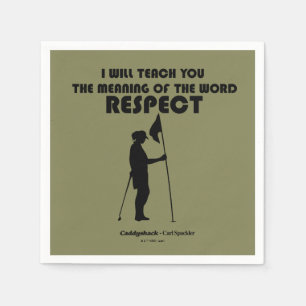 Caddyshack Ich werde Ihnen die Bedeutung des W b Serviette