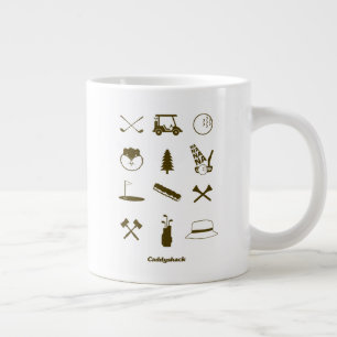 Caddyshack-Icons Jumbo-Tasse