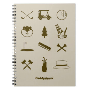 Caddyshack-Icons Notizblock