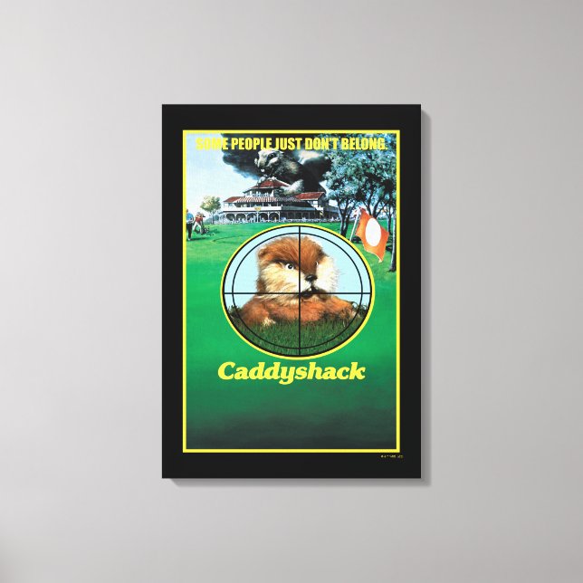 Caddyshack Poster Leinwanddruck (Vorderseite)