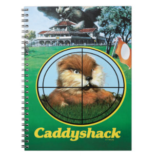 Caddyshack Poster Notizblock
