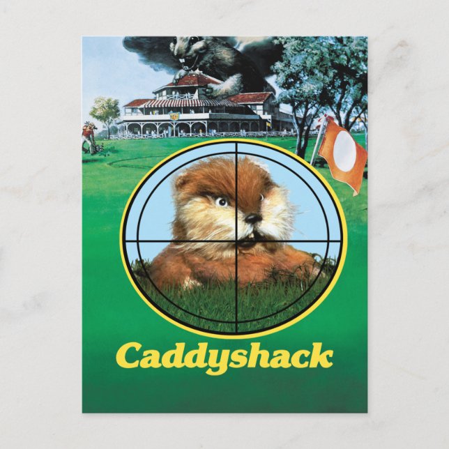 Caddyshack Poster Postkarte (Vorderseite)