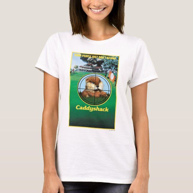 Caddyshack Poster T-Shirt (Vorderseite)