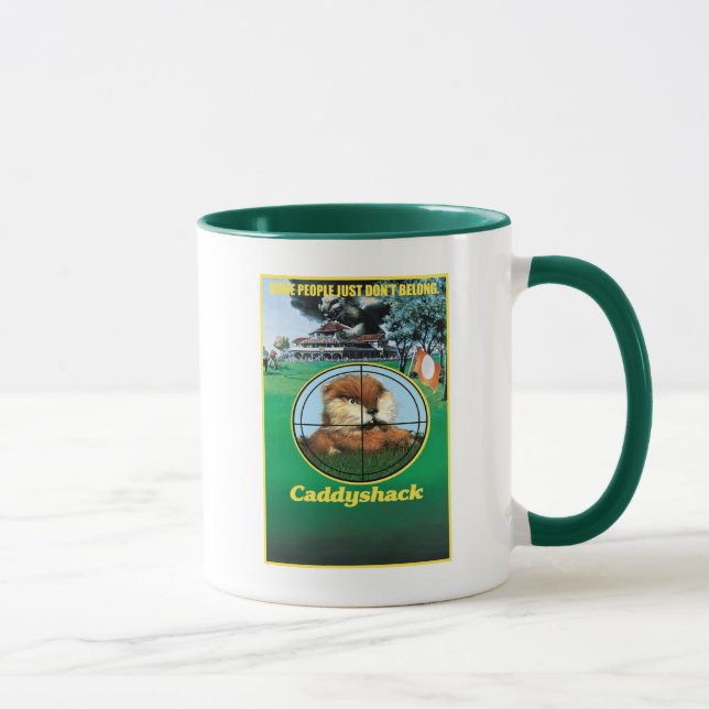 Caddyshack Poster Tasse (Rechts)