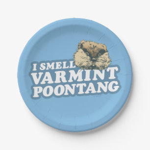 Caddyshack Riech Varmint Poontang Pappteller