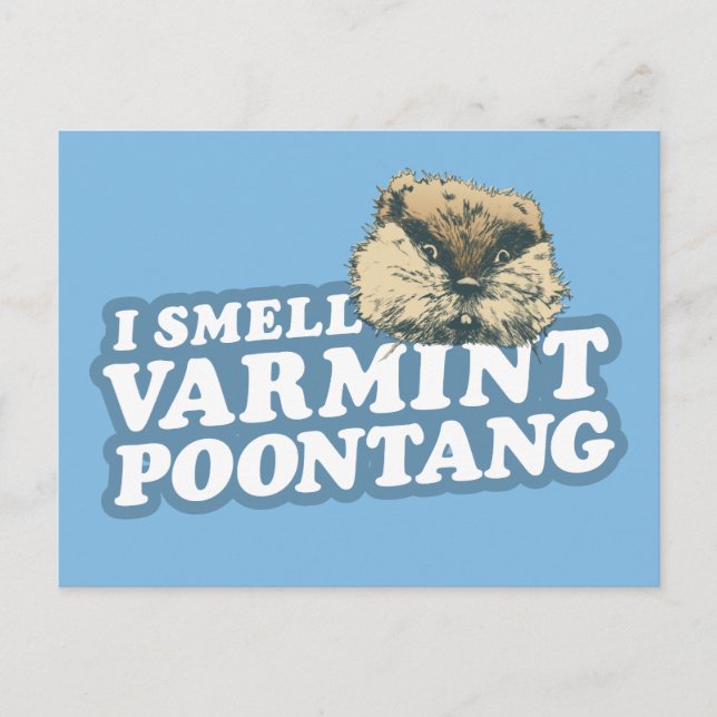 Caddyshack | Riech Varmint Poontang Postkarte (Vorderseite)