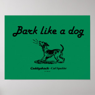 Caddyshack   Rinde wie ein Hund! Poster