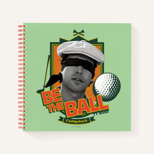Caddyshack | Seid der Ball Notizbuch (Vorderseite)