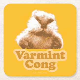 Caddyshack | Varmint Cong Rechteckiger Pappuntersetzer