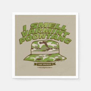 Caddyshack Varmint Poontang Serviette