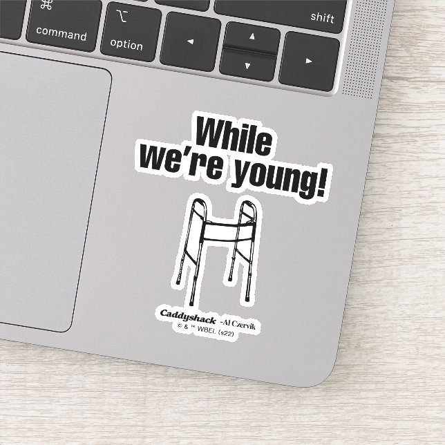 Caddyshack | Während wir jung sind! Aufkleber (Detail)