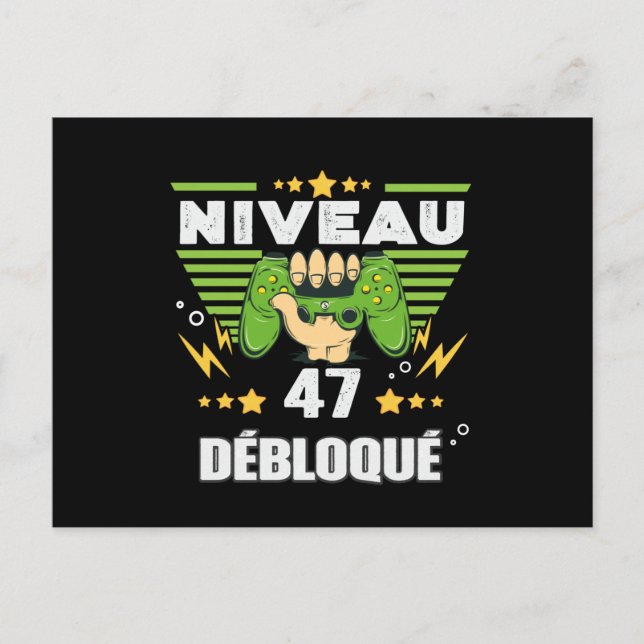 Cadeau 47 Gameboard 47 Postkarte (Vorderseite)