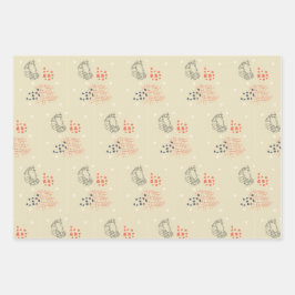 cadeau papier abstracte motieven