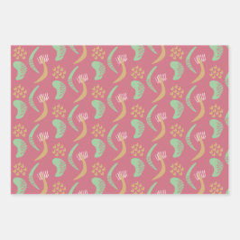 cadeau papier abstracte vormen