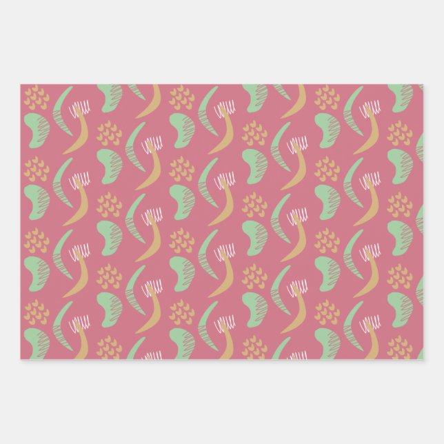 Cadeau papier vellen set van 3 (Vorderseite)