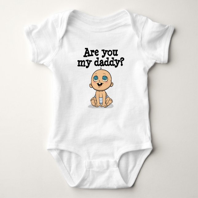 Cadeau romper voor de aanstaande papa baby strampler (Vorderseite)