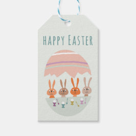 Cadeaulabel pasen geschenkanhänger