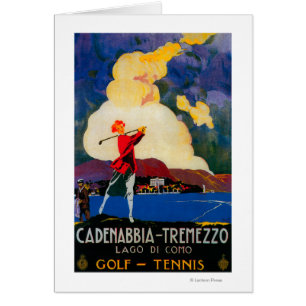 CadenabbiaTremezzo Vintages PosterEurope