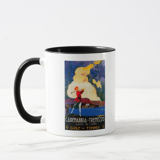 CadenabbiaTremezzo Vintages PosterEurope Tasse (Links)