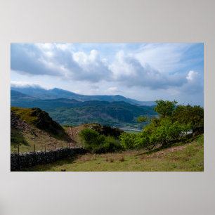 Cader Idris von New Precipice Walk Poster