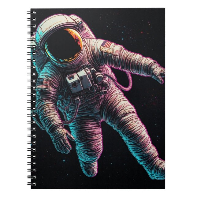 Caderno Astronauta Notizblock (Vorderseite)