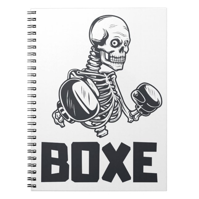 Caderno Boxe / Boxing Notizblock (Vorderseite)