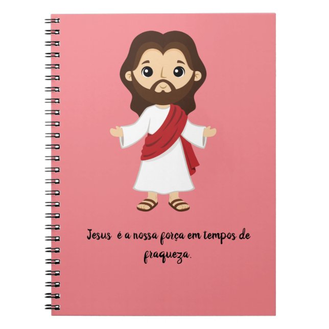 caderno com frases de jesus notizblock (Vorderseite)