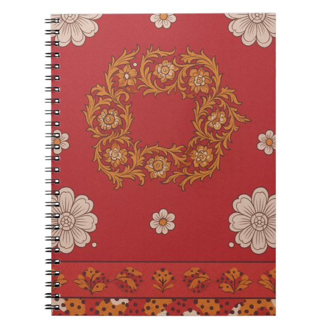 Caderno Espiral com Foto red Notizblock (Vorderseite)
