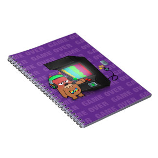 Caderno "Game Over" Notizblock