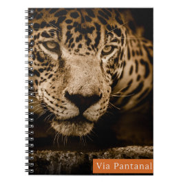 Caderno Via Pantanal Onça Notizblock