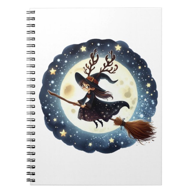 Caderno Viagem da Bruxa Natalina Notizblock (Vorderseite)