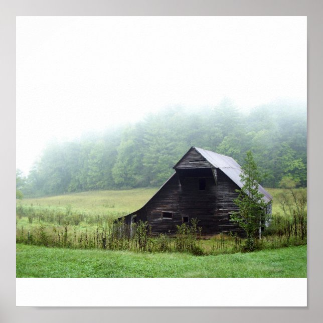 Cades Cove Barn Poster (Vorne)