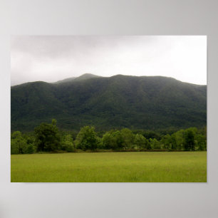 Cades Cove, Great Smoky Mountains NP, TN Poster