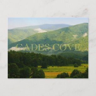 Cades Cove - Große, rauchige Berge Postkarte