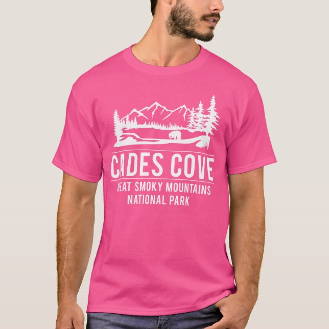Cades Cove - Große, rauchige Berge - T-Shirt (Vorderseite)
