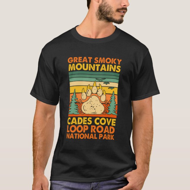 Cades Cove Loop Road Great Smoky Mountains Nationa T-Shirt (Vorderseite)