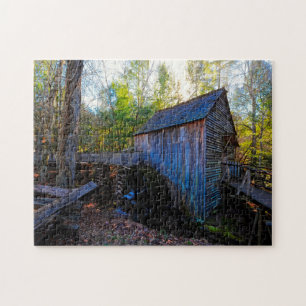 Cades Cove Smoky Mountains. Puzzle